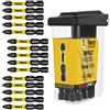 SabreCut SCRPH25015B - Punte per cacciavite a percussione magnetica PH2, 50 mm, in scatola TIC TAC Phillips a estremità singola compatibile con Dewalt Milwaukee Bosch Makita e altri