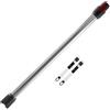 Cheerhom Tubo Telescopico per Dyson, Tubo di Prolunga Rigido Compatibile con Dyson V7 V8 V10 V11 V15, Tubo di Aspirazione a Collegamento Rapido per Aspirapolvere Dyson con Due 2 in 1 Spazzole, Argento