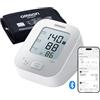 OMRON X2+ Connect, Misuratore di pressione misurazione precisa, Misuratore di pressione da braccio facile da usare ed efficace, Clinicamente validato con Bluetooth e bracciale universale (22-42 cm)