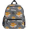 BEUSS Testa Di Tigre Cartone Animato Zaino per Asilo Nido Prescolare Bambini Studente Bookbag Zainetti per Viaggio Ragazze Ragazzi 2-7 Anni Capretto