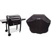 Char-Broil 3500 Barbecue A Carbonella Convective Performance, Nero & 140 766 Copertura per Grill Barbecue con 3-4 Fuochi, Nero