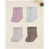 Prénatal Pack 4 gambaletti bimba autumn color
