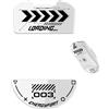 BRIMFORD Vetro Glides per Razer Viper V3 Pro, cursori del mouse in vetro temperato ultra liscio Mouseglides per Razer Viper V3 Pro (bianco)