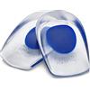 MEDca Cuscino in gel per tallone, coppe per tallone in gel di silicone, inserti per fascite plantare, tallone dolorante (misura scarpe BS0452G S: 4,5~8)