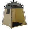 Lumaland Tenda Doccia e Cabina spogliatoio Sistema QuickUp di Montaggio Marrone
