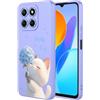 BORYA Silicone Cover per Honor X8 5G / Honor X6 / Honor 70 Lite, Ultra Sottile Antiurto Morbida Antigraffio Premio TPU Custodia, Elegante Semplice Colore Modello Caso con Fodera Microfibra. P9