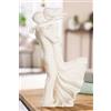GILDE Figurina couple in The Wind in resina, altezza 31 cm, colore bianco