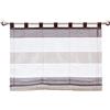 Home Fashion Tenda avvolgibile a Righe Orizzontali Gabi, Grigio, 130 x 120 cm