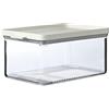 Mepal - Contenitore per Formaggi Omnia- Scatola da Frigo con Coperchio per Formaggi - Ermetico con Inserto Anticondensa - Scatola per la Conservazione di vari Formaggi - 2000 ml - Nordic white
