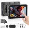 VILTROX DC-X2 DCX2 Camera Monitor External 4K per Fotocamera 6 pollici 2000Nit HD Monitor Camera HDMI,Full HD 1920x1080 IPS,3D LUT con Batteria,Parasole per Fotocamere DSLR Sony Canon Nikon