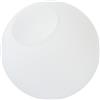 SEWACC Lampadario Sfera Opalina Vetro Paralume Sostitutivo per Illuminazione Moderno Diffusore Luce Morbida per Lampade da Sospensione e Posto Design Elegante e Facile Manutenzione