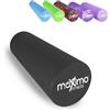 Maximo Fitness FOAM ROLLER - EVA - 15cm * 45cm - Leggero - Trigger Point - Fornisce confortevole Massaggio Muscolare - Istruzioni in Italiano - Perfetto per la Palestra, il Pilates, lo Yoga - Garanzia a Vita.