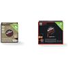 Caffè Vergnano 1882 7095 Capsule Caffè Compatibili Lavazza a Modo Mio Compostabili, Arabica - 8 pacchi x 16 capsule, Totale: 128 capsule & Èspresso Cremoso, 100 Capsule, Compatibili Nespresso