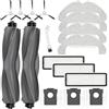 DianSung Accessori di ricambio per Dreame D10 Plus Gen 2 aspirapolvere robot,2 Spazzola a Rullo + 4 Panni + 4 spazzole laterali + 3 sacchetti + 3 filtri + spazzola