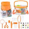 Growithu Bug Hunting Kit per bambini: 23 pezzi Bug Catcher per bambini Outdoor Explorer giocattoli per 3 4 5 6 7 anni