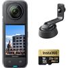 Insta360 X4 Pack Cantiere - Videocamera 360° per cantieri, Video HDR 360° 8K30fps, Foto 72MP, Timelapse 11K, Supporta DroneDeploy, OpenSpace, Cupix, Oculo, WhiteHelmet, Reconstruct,PlanRadar e altro.