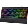 Redragon K515 Shiva RGB Membrana Gaming 98 tasti Meccanico poggiapolsi staccabile Tastiera con interruttore lineare liscio -