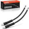 Frankberg 2x Tubo Freno Tubo Freno idraulico Anteriore sinistro destro Compatibile con 206+ 2L 2M 206 CC 2D 206 Compatto 2A/C 206 SW 2E/K 206 Berlina Replace# 480692