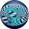 Wilson NBA DRV Plus Dazzle Camo Ball WZ3016102XB, palla da basket, unisex, blu navy, 5 EU