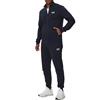 Emporio Armani EA7 Tuta Uomo Core Identity in Jersey Cotone con Zip (Dark Blue) 4XL