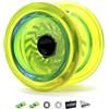 YOYO FACTORY Arrow Yo-Yo - Giallo (dal Principiante al Professionista, Cuscinetto a Sfera, Corda e Istruzioni Incluse)