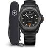 Victorinox Orologio Analogico Automatico Svizzero Unisex-Adulto con Cinturino in Gomma 242023.1