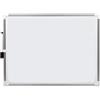 GUTEINTE Lavagna Magnetica Bianca, Scrivibile e Cancellabile, Lavagna Magnetica Doppio Sided, Bordi in Alluminio, Uso Professionale e Bambini, per Aula, Ufficio, Casa, Cucina (35 X 50cm Pennarello)