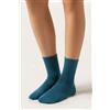 Calzedonia Calzini Corti Senza Elastico In Cotone Blu