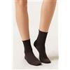 Calzedonia Calzini Corti Senza Elastico In Cotone Marrone