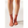 Calzedonia Calzini Corti Senza Elastico In Cotone Rosa