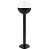 M Ledme - Proiettore LED per esterni serie Plus Cam, attacco E27, impermeabile IP44, finitura nera. Ideale per ingressi, facciate e giardini (lampadina non inclusa)