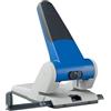 Leitz, Perforatore a 2 fori per casa e ufficio pratica e robusta con impugnatura antiscivolo, Fora fino a 65 fogli, Bucatrice da tavolo e scrivania con cassetto di raccolta inferiore, Blu, 51800035