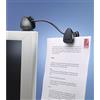 Kensington 62081 Leggio FlexClip con collo di cigno flessibile, Fissabile a qualsiasi laptop, Ultrabook, notebook o monitor per sostenere documenti