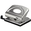 Rapid FMC20 Perforatore a 2 Fori, Perfora Fino a 20 Fogli, Barra di Guida Regolabile, Metallo, Argento, 21835402
