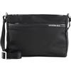 Mandarina Duck Hunter P10vct30, Borsa A Tracolla Donna, Nero (Black), 25.5x19x5.5 L x H W