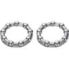 QUARKZMAN Cuscinetto a Sfere per Pedivella della Bicicletta 1/5Pollice (6mm) x 9 Sfere, 2pz Cuscinetti a Sfere di Ricambio per Cuscinetti Inferiori della Mountain Bike Telaio Ruota