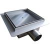 Essence Arredo Bagno Canaletta doccia piastrellabile in acciaio inox quadrata