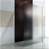 Luminosa Arredobagno Parete doccia walkin satinata anticalcare 10mm h200 extreme