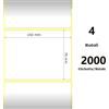 Zebra Labels White Compatibile - ZE10000302
