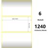 Zebra Labels White Compatibile - ZE10010031