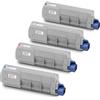 OKI Colore Yellow Compatibile - OKIC612Y
