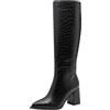 Marco Tozzi 2-25519-45, Stivali alla Moda Donna, Black STR, 37 EU