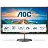AOC - Monitor 31.5' LED IPS Q32V4 2560x1440 2K Ultra HD Tempo di Risposta 4 ms