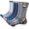 Cirorld Circorld Calzini Uomo, Anti-Vescica Calze Trekking Uomo Donna, Calze Sportive Cotone, Calze Spugna Running, Calze Ciclismo, Calze Lavoro, 3 Paia
