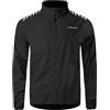 INBIKE Giacca Antivento Ciclismo Uomo Giacche Running Impermeabile Leggero Riflettenti Traspirante per Corsa Ciclismo Trekking e Vita Quotidiana（Nero,XXL）