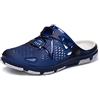 Hitmars Ciabatte Uomo Casa Zoccoli Sanitari Uomo Gomma Piscina Pantofole Chiuse Classic Estive Scarpe da Spiaggia Blu EU 41 (C_AR6_923_BL41_Z)