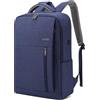 HOMIEE Zaino Uomo Lavoro 15.6 17.3 Pollici Zaini Porta PC per Laptop Computer Notebook Portatile con Caricatore USB Zainetto Scuola Borsa per Viaggio Ufficio Università Unisex