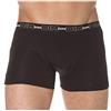 DIM Set di 3 boxer da uomo| Cotone elasticizzato traspirante | Vestibilità ottimale | Senza etichetta, Nero/Grigio/Bianco, XL