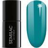 Semilac Spooky Blue - Smalto semipermanente UV 443, 7 ml, collezione Glow in the dark