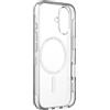 Belkin SheerForce Cover per iPhone 16, custodia per telefono compatibile con MagSafe, design sottile e rivestimento antigraffio, cover protettiva per iPhone magnetica, antiurto - trasparente
